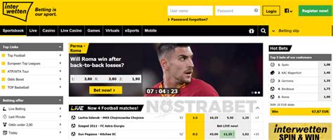 interwetten homepage.